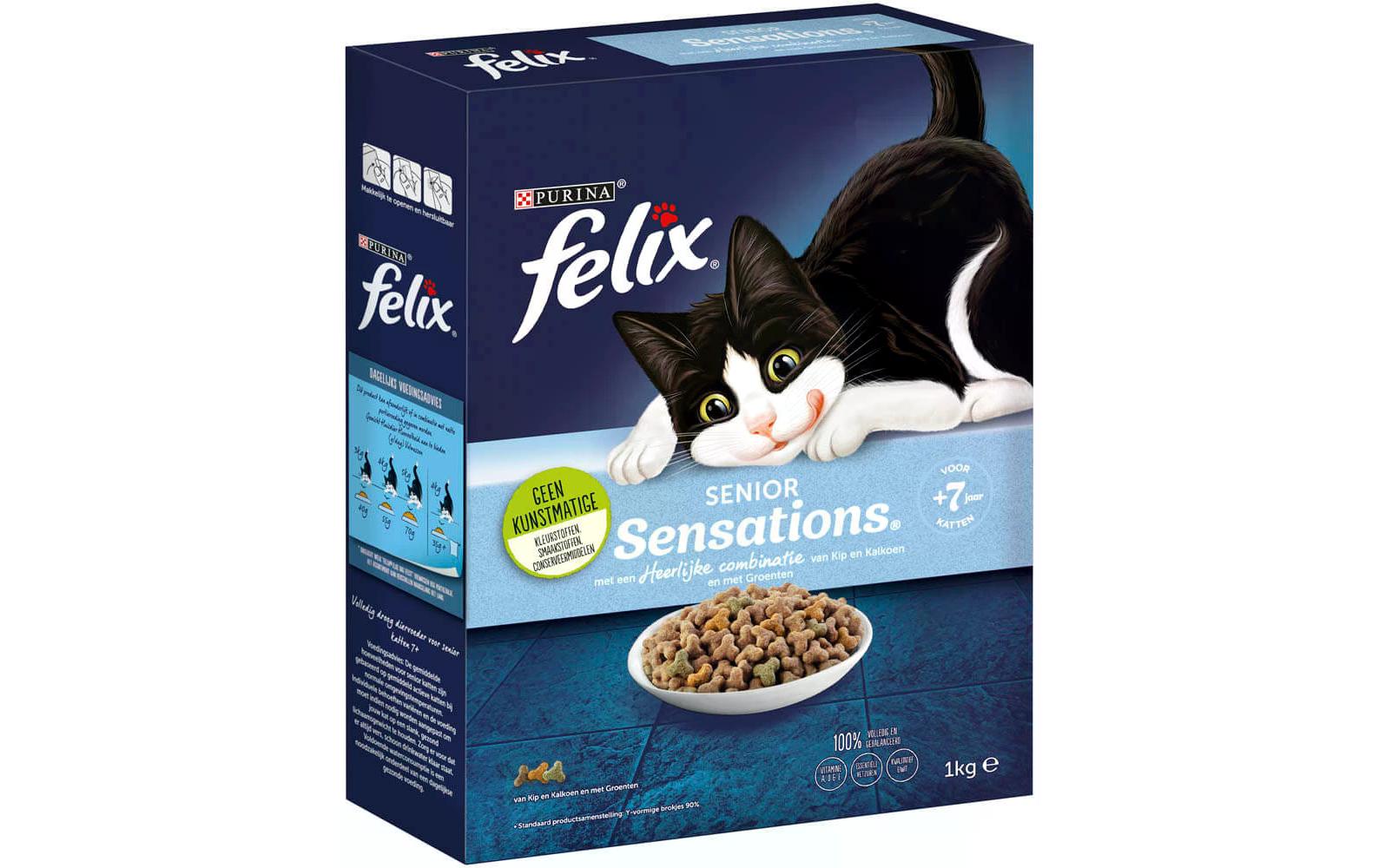 Felix Trockenfutter Sensations Senior, 1 kg Felix Trockenfutter Sensations Senior, 1 kg