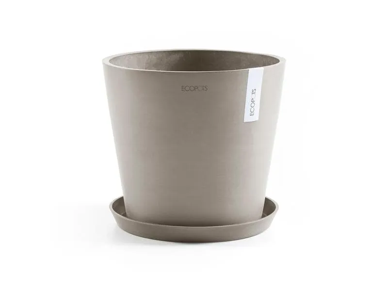 Ecopots Pflanzentopf Amsterdam 40, French Taupe