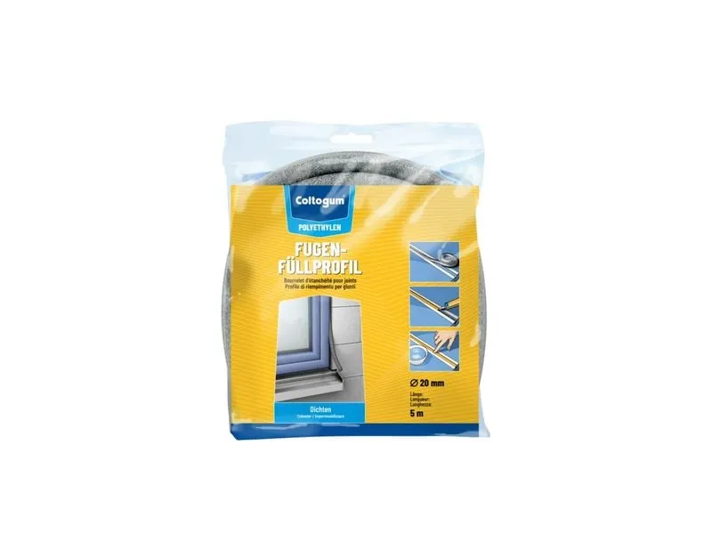 Coltogum Fugenfüllprofil 20 mm x 5 m, Grau