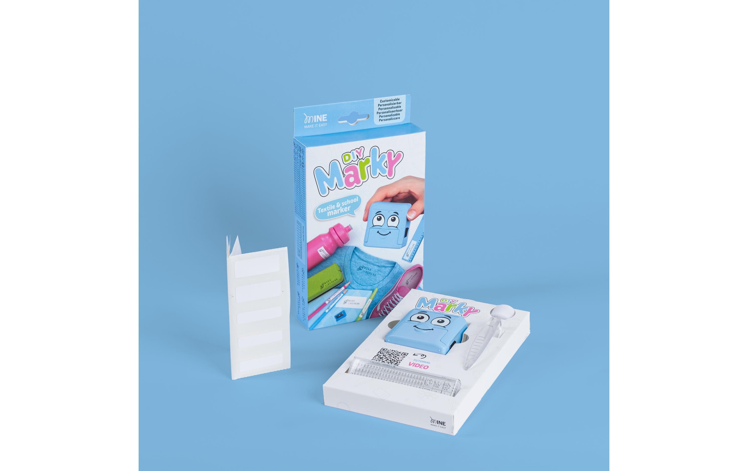 Colop Nio Stempel Marky blau, 38 x 14 mm Colop Nio Stempel Marky blau, 38 x 14 mm