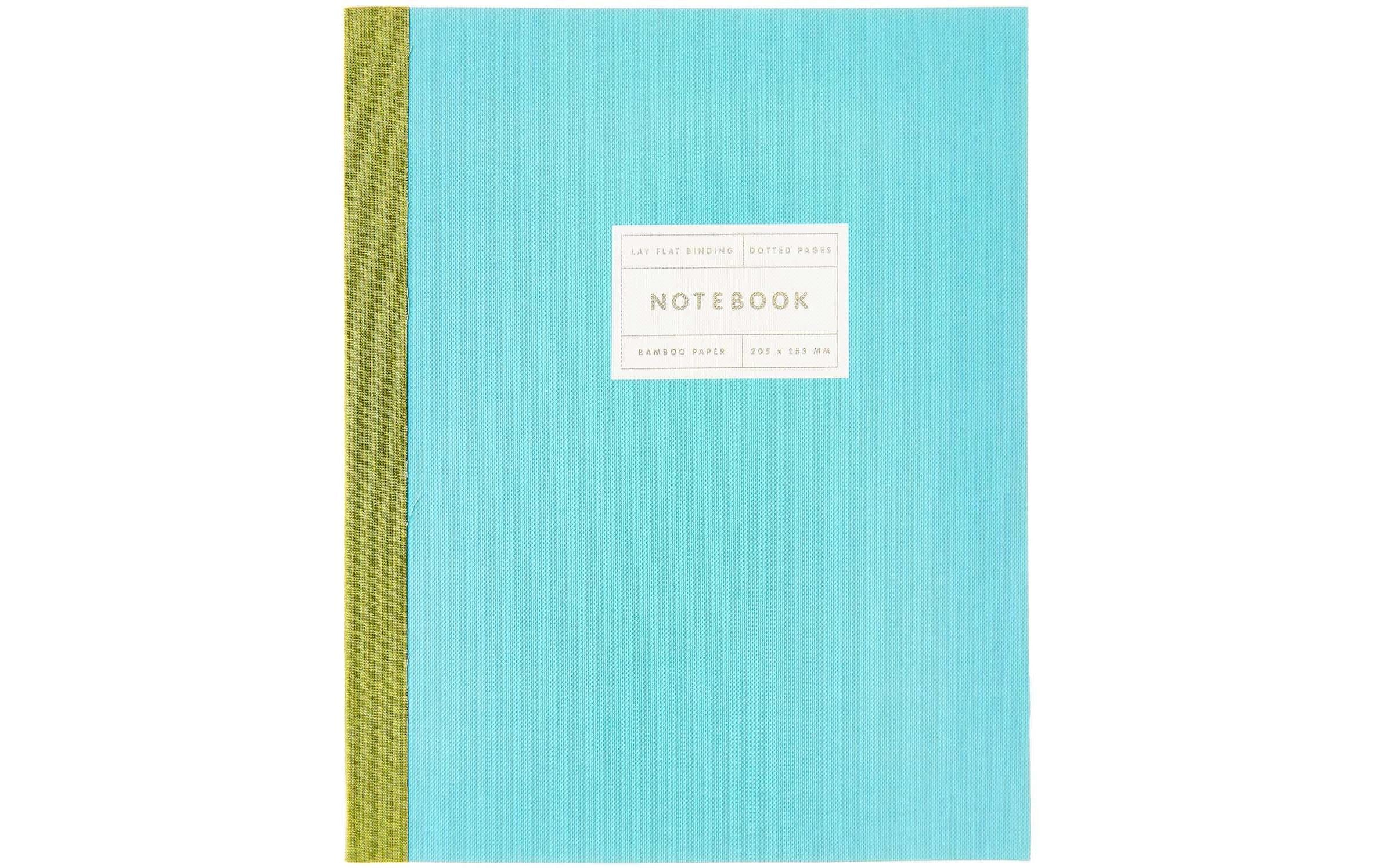 Rico Design Notizbuch L A4, Dot, Blau