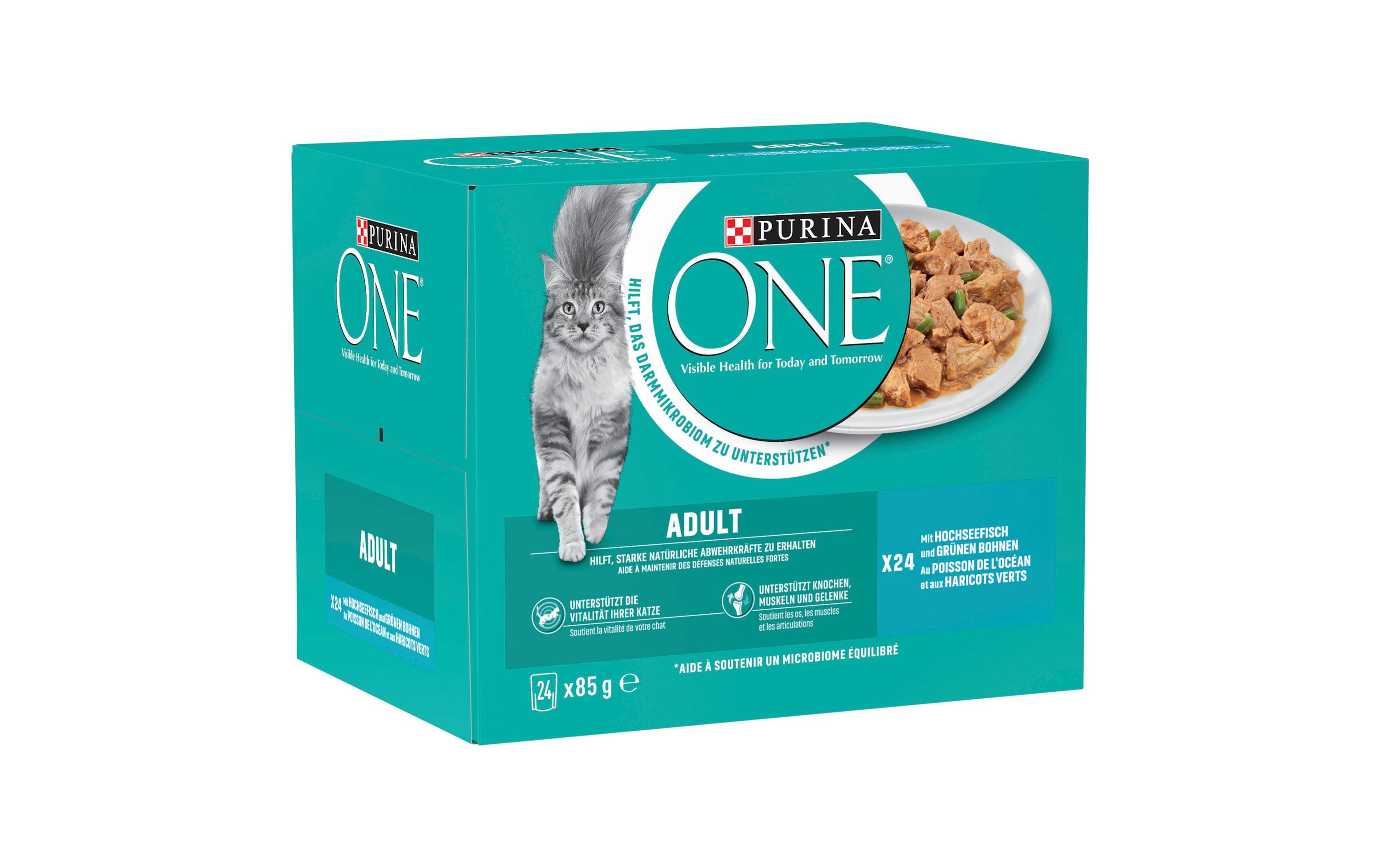 Purina ONE Adult Fisch 24 x 85 g
