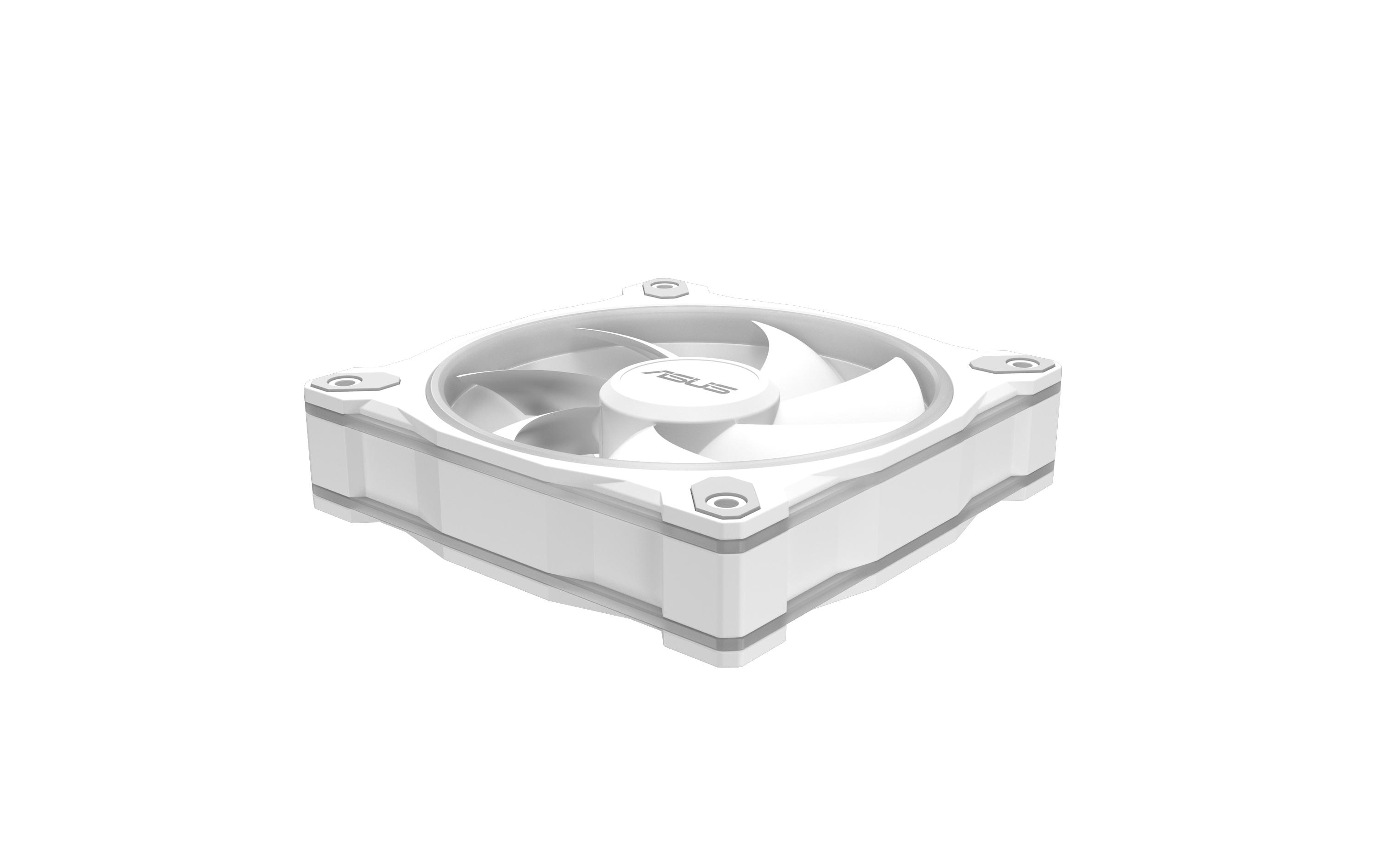 ASUS PC-Lüfter Prime MR120 Fan ARGB Weiss