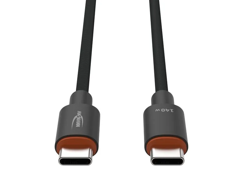 Ansmann USB-Ladekabel Typ-C auf USB Typ-C Kabel, 60 cm