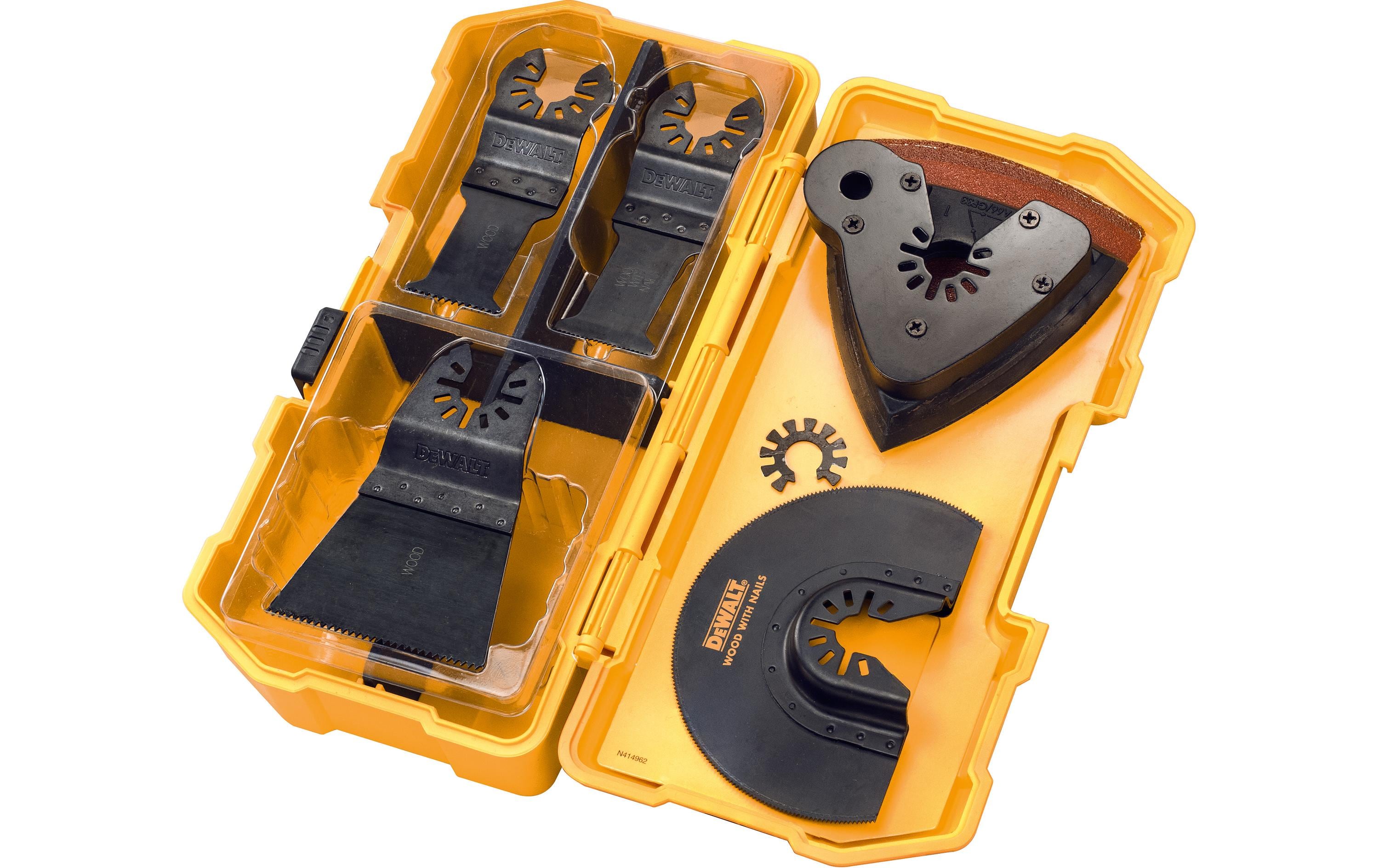 DeWalt Multi-Tool-Zubehör-Set, DT20731-QZ, 8-teilig DeWalt Multi-Tool-Zubehör-Set, DT20731-QZ, 8-teilig