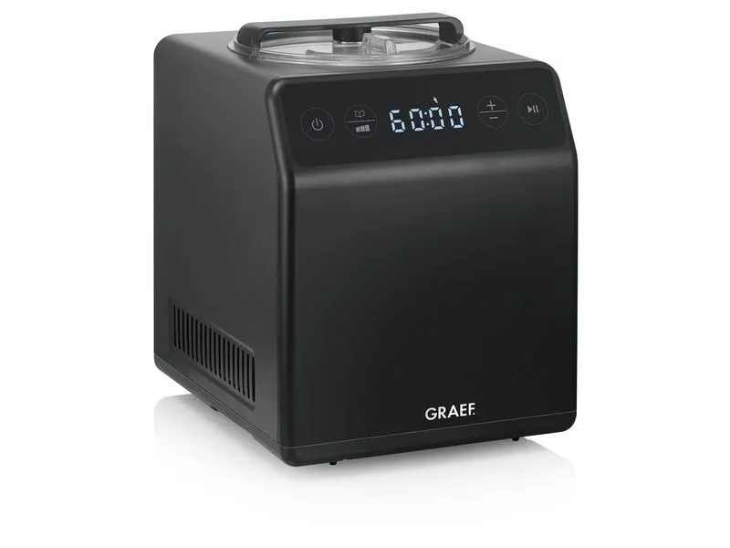 Graef Glacemaschine IM 706 2 l, Schwarz