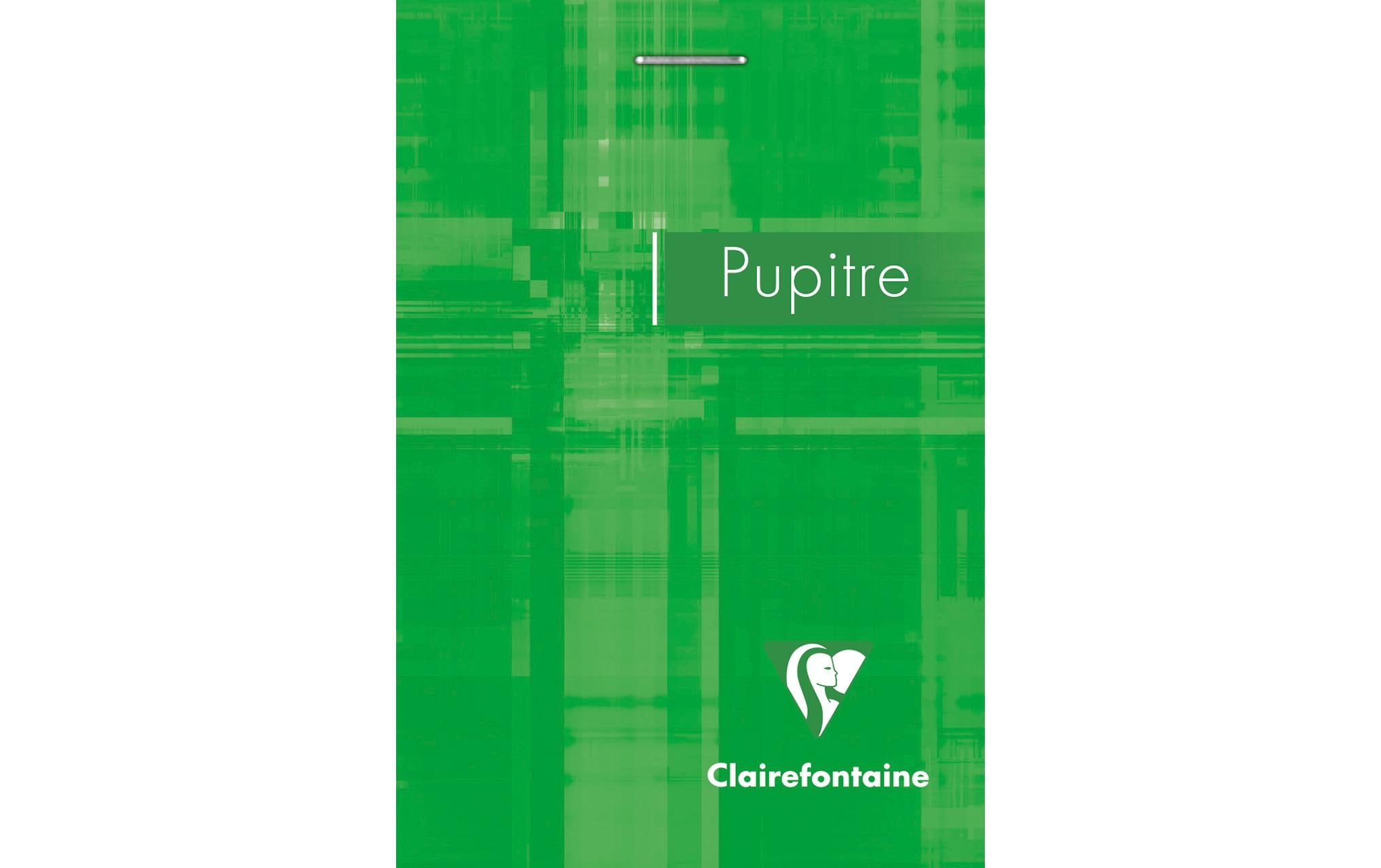 Clairefontaine Schulheft 80 Blatt, A7, 5 mm kariert, assortiert