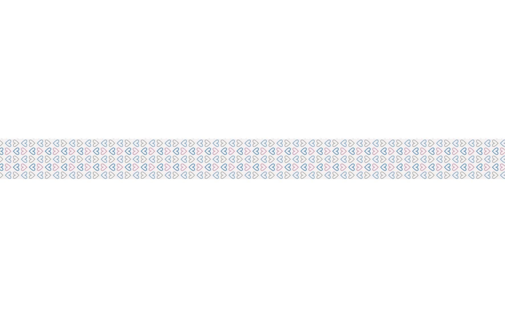 Heyda Washi Tape Pastell Mini Hellblau