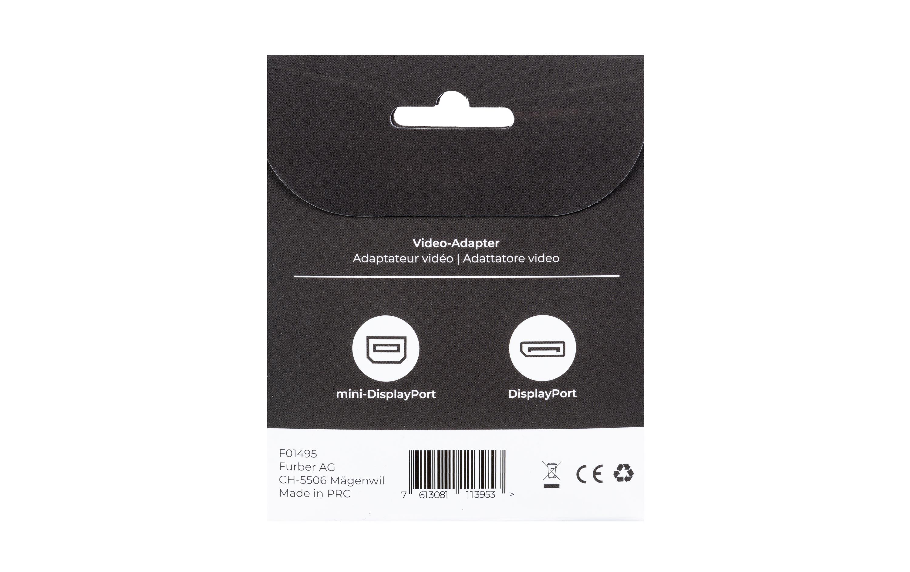 onit Adapter Mini-DisplayPort - DisplayPort, 1 Stück