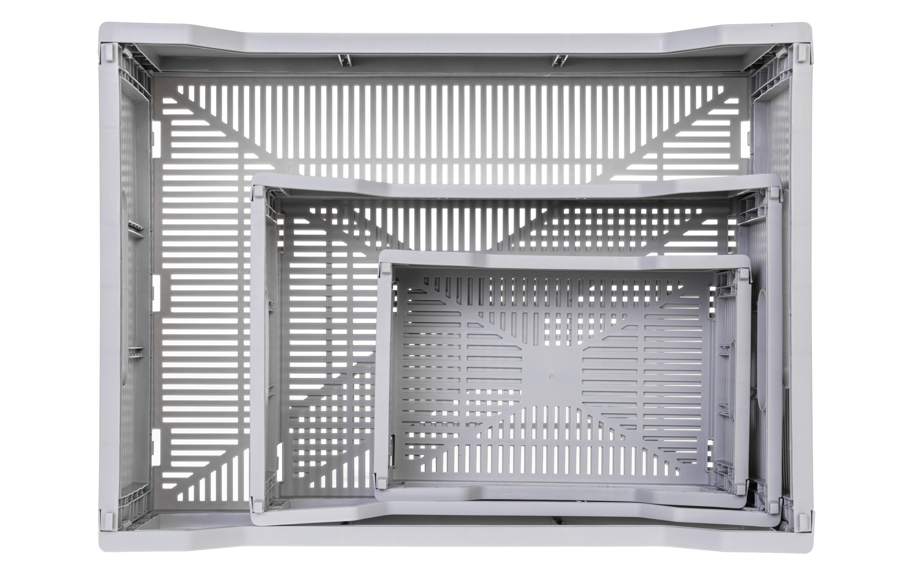 COCON Klappbox 30.5 x 20.5 x 12.5 cm, Grau