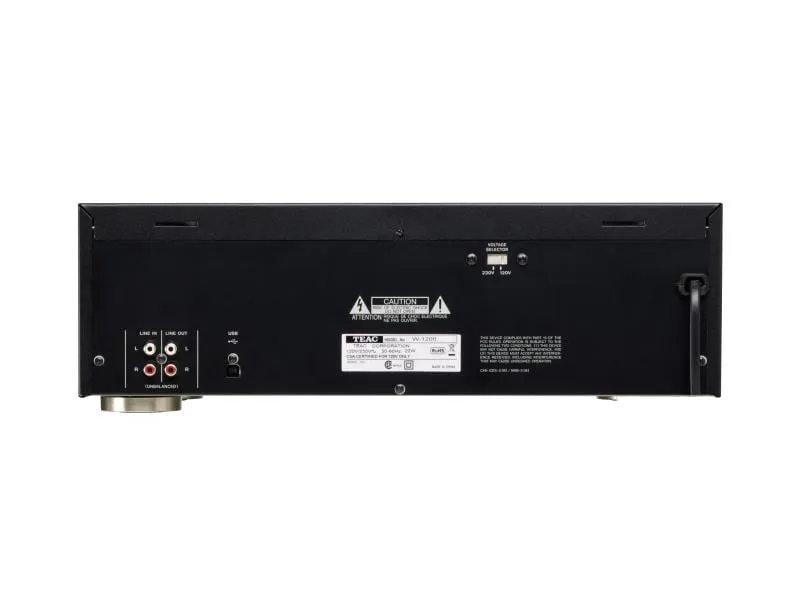 TEAC W-1200-B Schwarz TEAC W-1200-B Schwarz