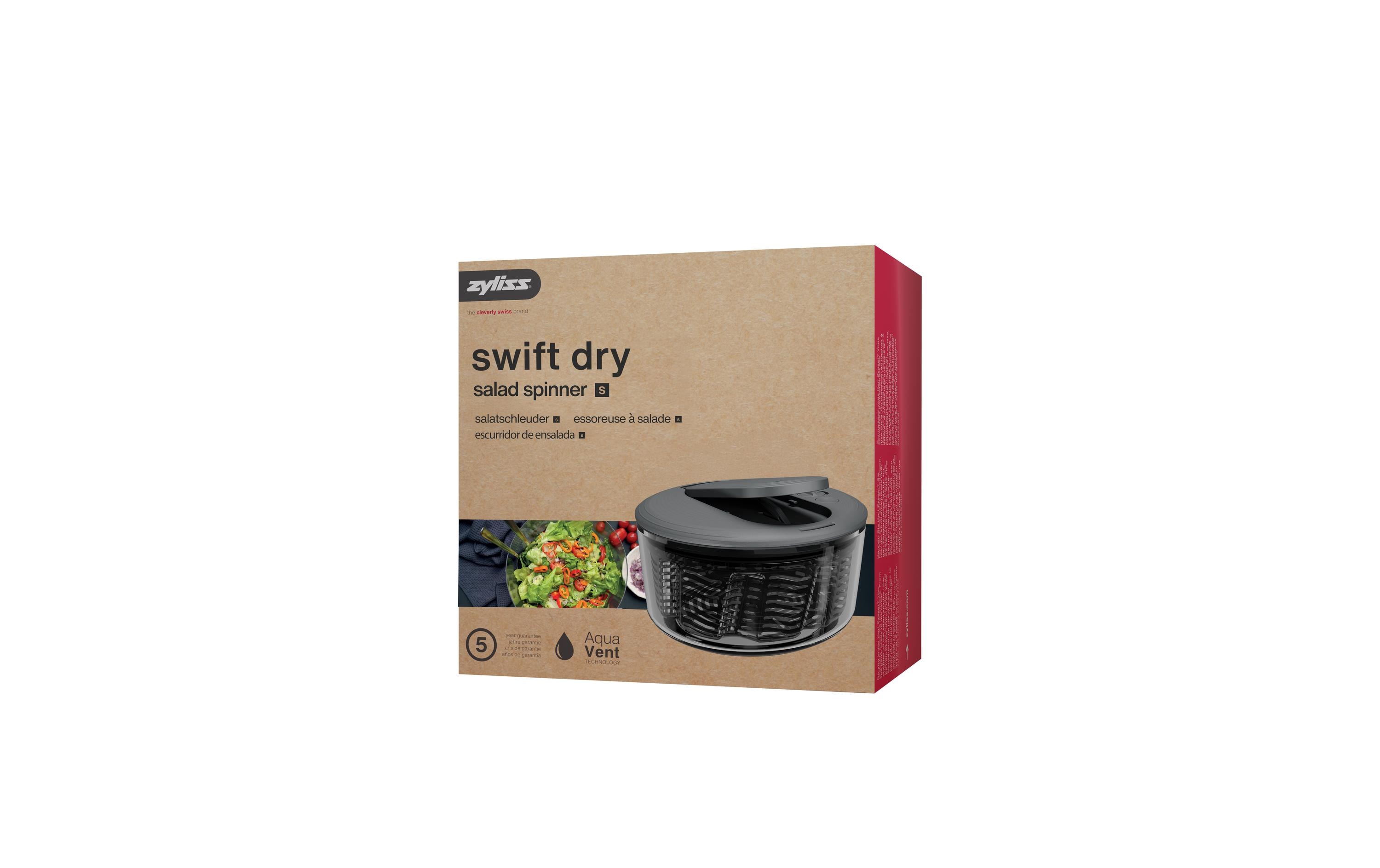 Zyliss Salatschleuder SwiftDry S Grau