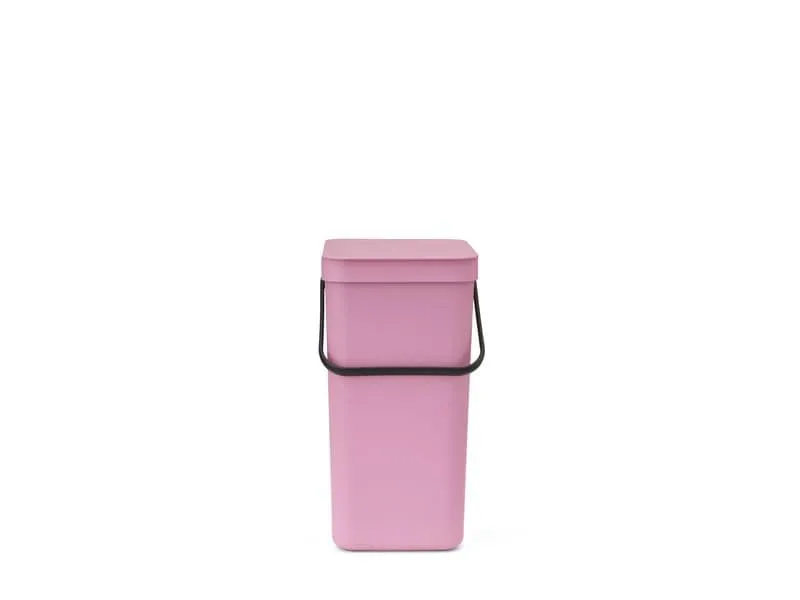 Brabantia Recyclingbehälter Sort & Go 16 l, Rosa Brabantia Recyclingbehälter Sort & Go 16 l, Rosa