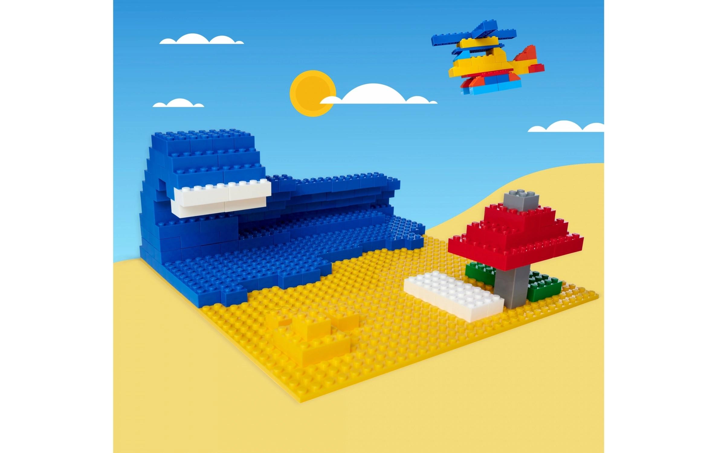 BLOX Zubehör BLOX Bauplatte 4 Stück, 25 x 25 cm