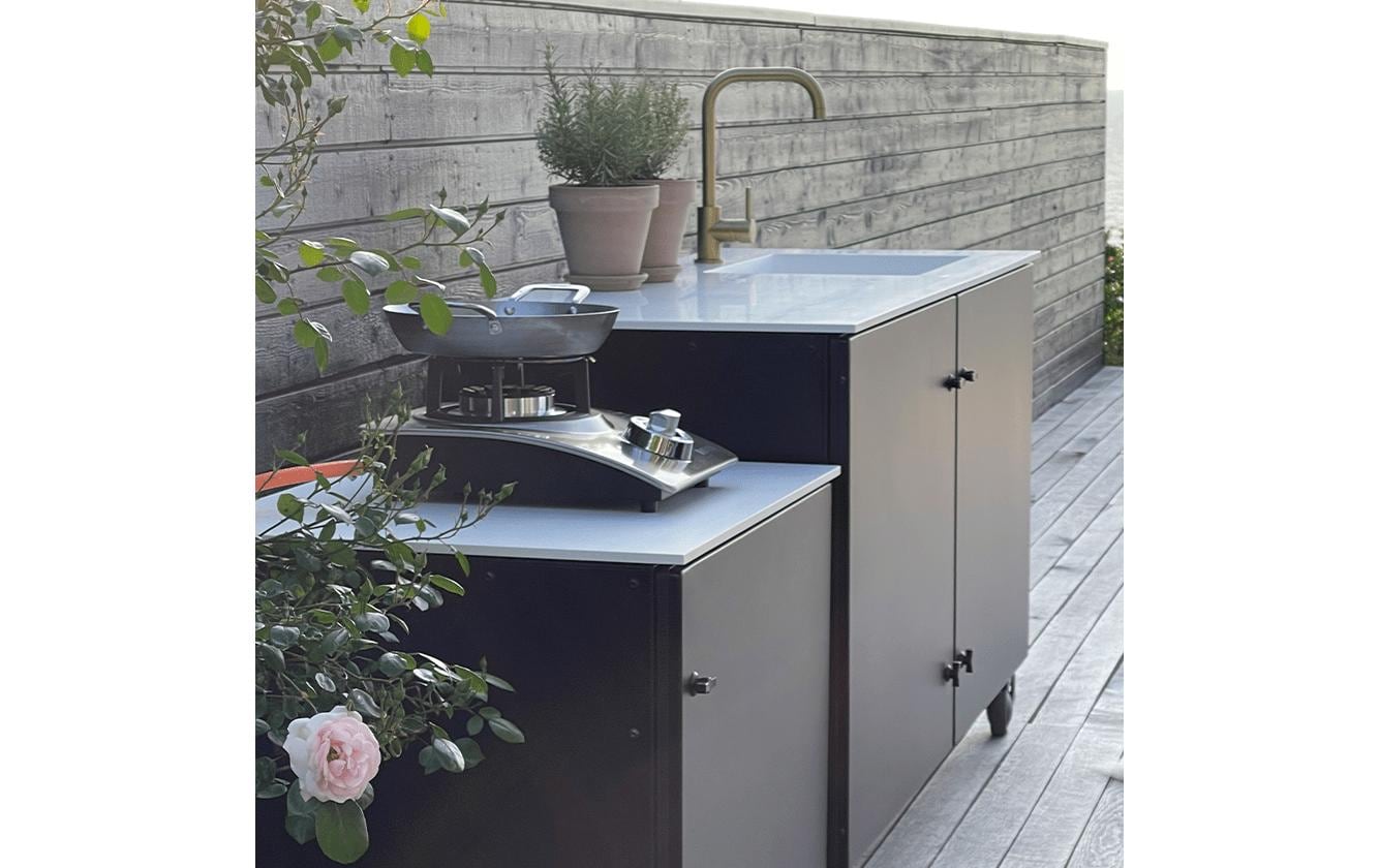 Hot Wok Grillaufsatz Brennerring flach Silver Line 4.5 kW