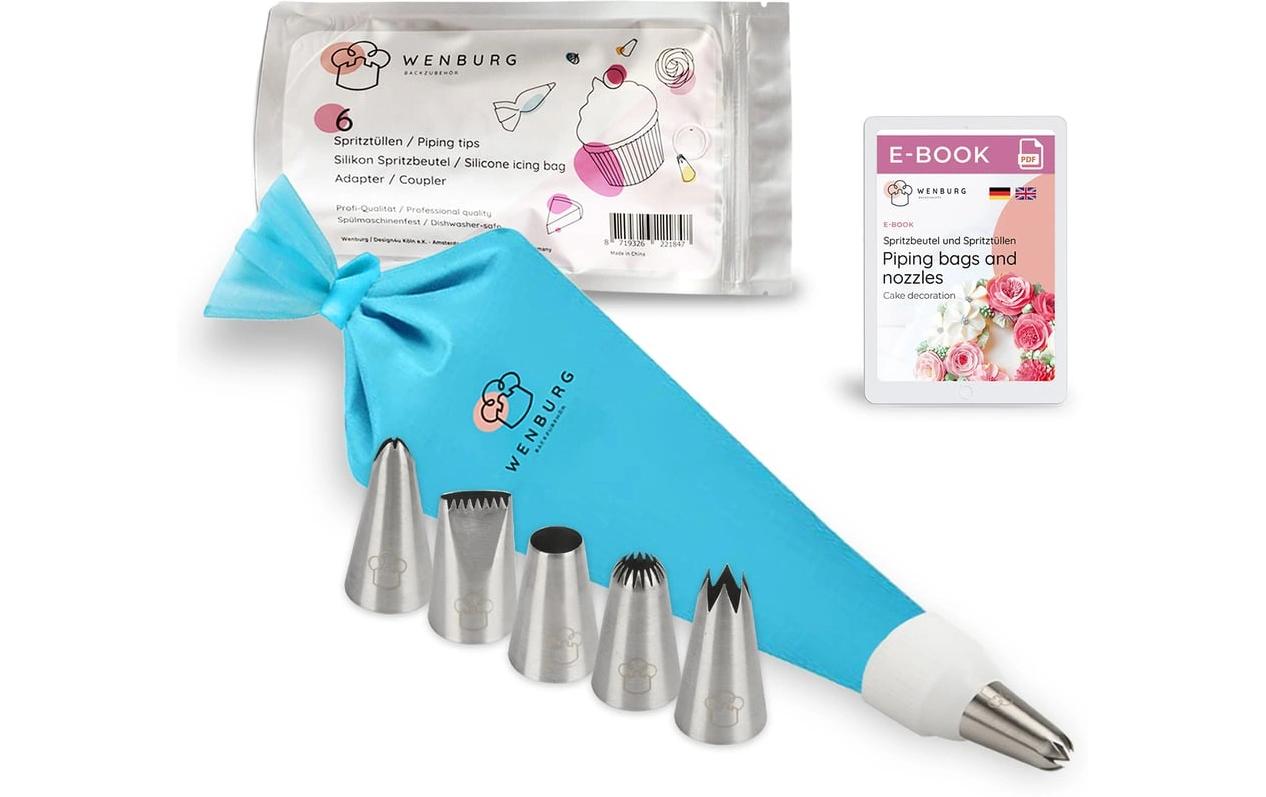 Wenburg Spritzbeutel Set, 35 cm - 8-tig.