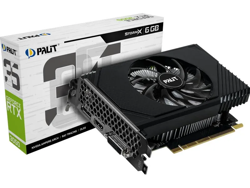Palit Grafikkarte GeForce RTX 3050 StormX 6 GB Palit Grafikkarte GeForce RTX 3050 StormX 6 GB