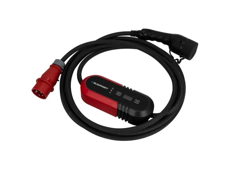 Blaupunkt Mobile Ladestation 11 KW, 16 A, CEE16, Typ 2 Rot Blaupunkt Mobile Ladestation 11 KW, 16 A, CEE16, Typ 2 Rot