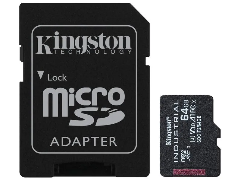 Kingston microSDHC-Karte Industrial UHS-I 64 GB Kingston microSDHC-Karte Industrial UHS-I 64 GB