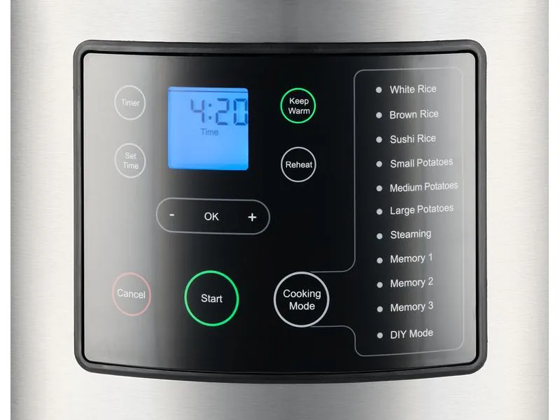 Solis Reiskocher und Steamer 5 l Solis Reiskocher und Steamer 5 l