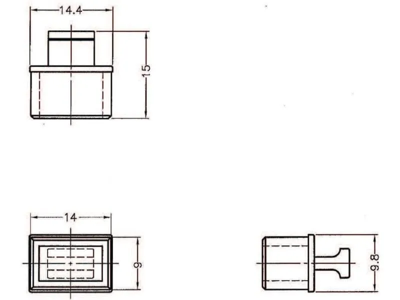 Delock Blindstecker/Staubschutz SFP mit Griff 10 Stück