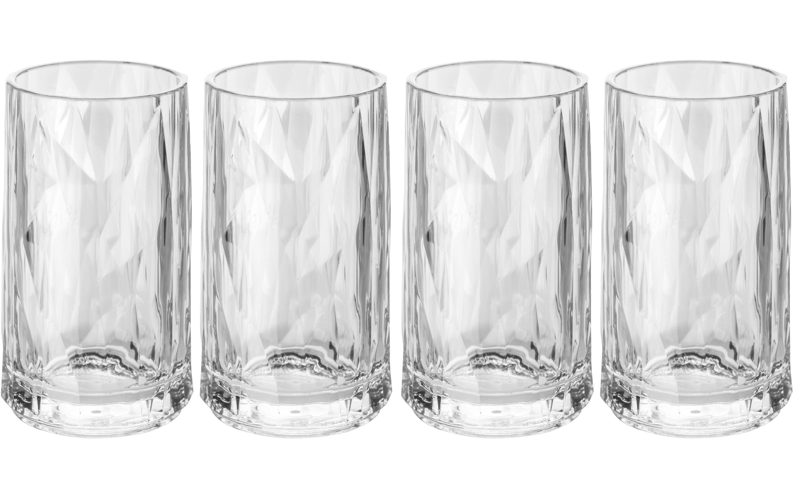 Koziol Schnapsglas Superglas Club No. 7, 40 ml, 4 Stück