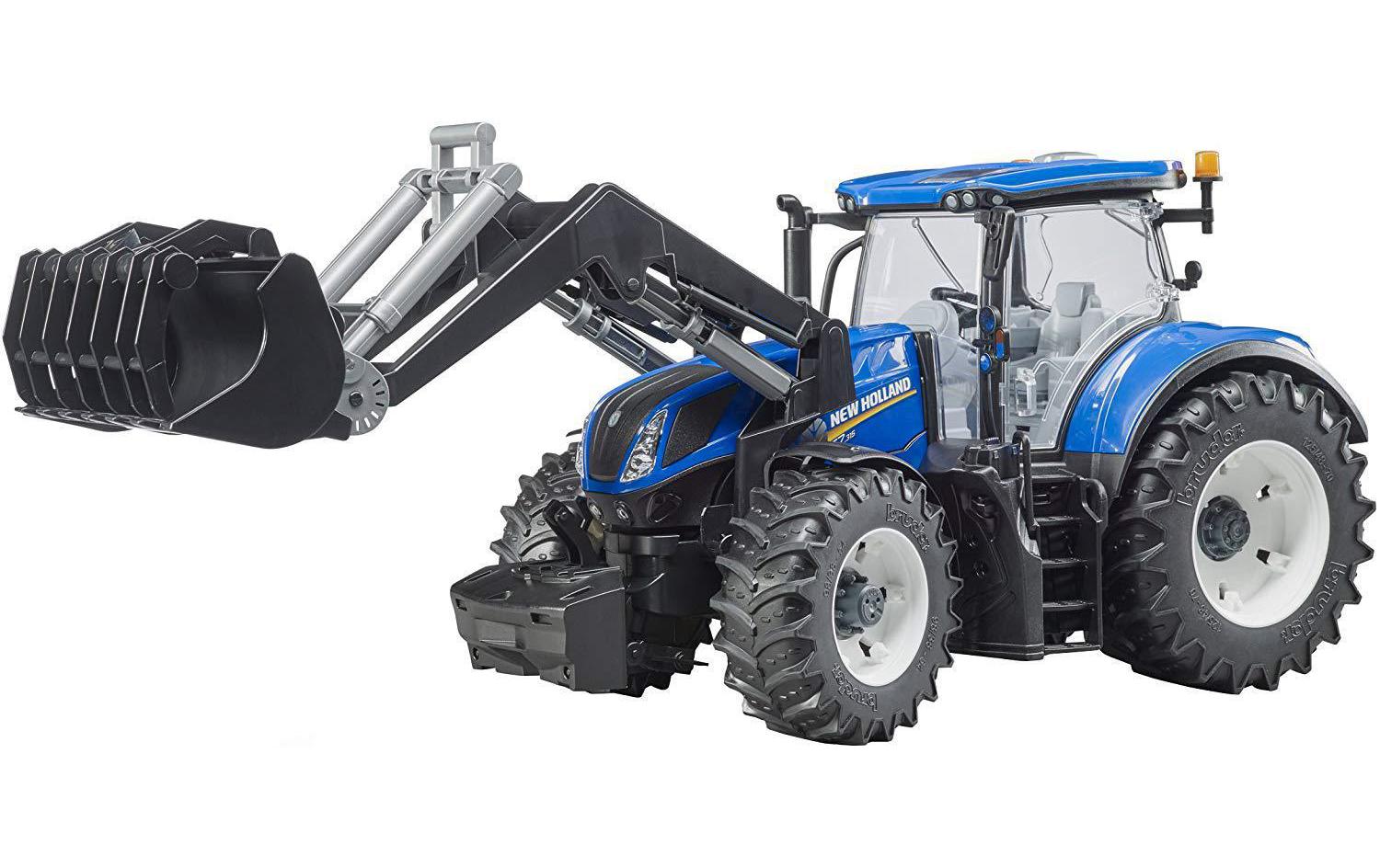 Bruder Spielwaren Landwirtschaftsfahrzeug New Holland T7.315 mit Frontlader Bruder Spielwaren Landwirtschaftsfahrzeug New Holland T7.315 mit Frontlader
