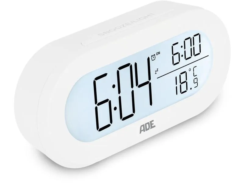 ADE Digitalwecker Weiss ADE Digitalwecker Weiss