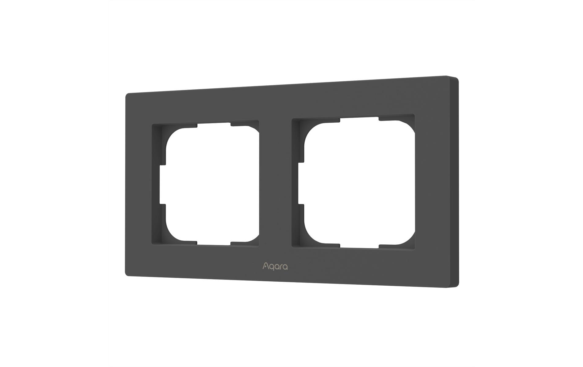 Aqara Abdeckrahmen FE-X01DG H2 EU Grau 1 Stück Aqara Abdeckrahmen FE-X01DG H2 EU Grau 1 Stück