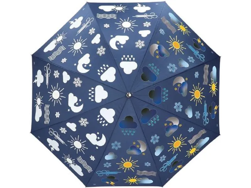 Esschert Design Regenschirm Wetter Blau Esschert Design Regenschirm Wetter Blau