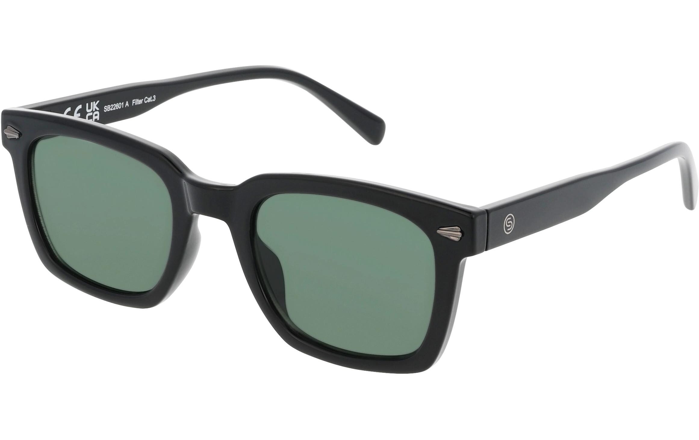 SMARTY Sonnenbrille Vincent Black/Gun, mit Etui