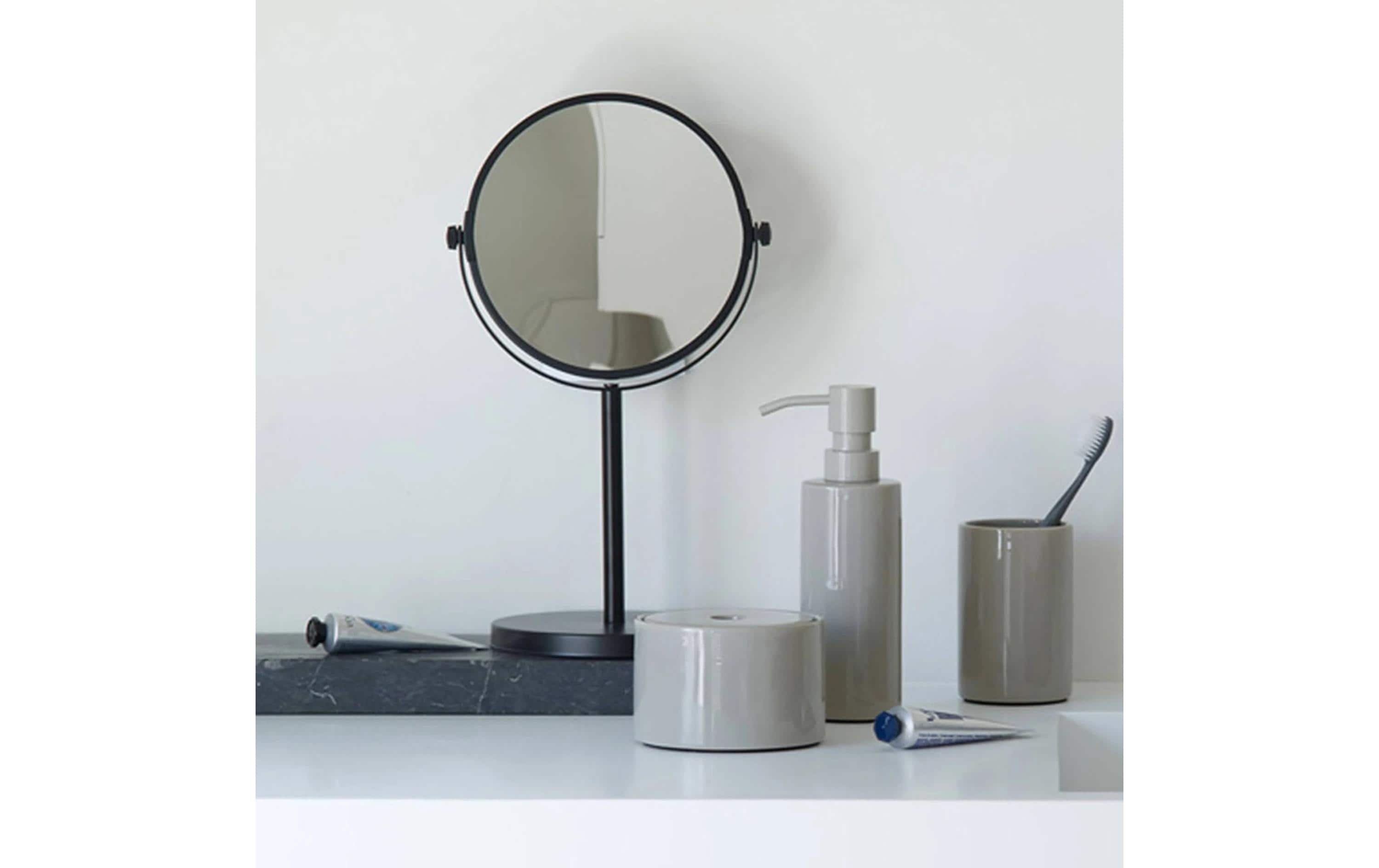 Aquanova Kosmetikspiegel Beau Schwarz