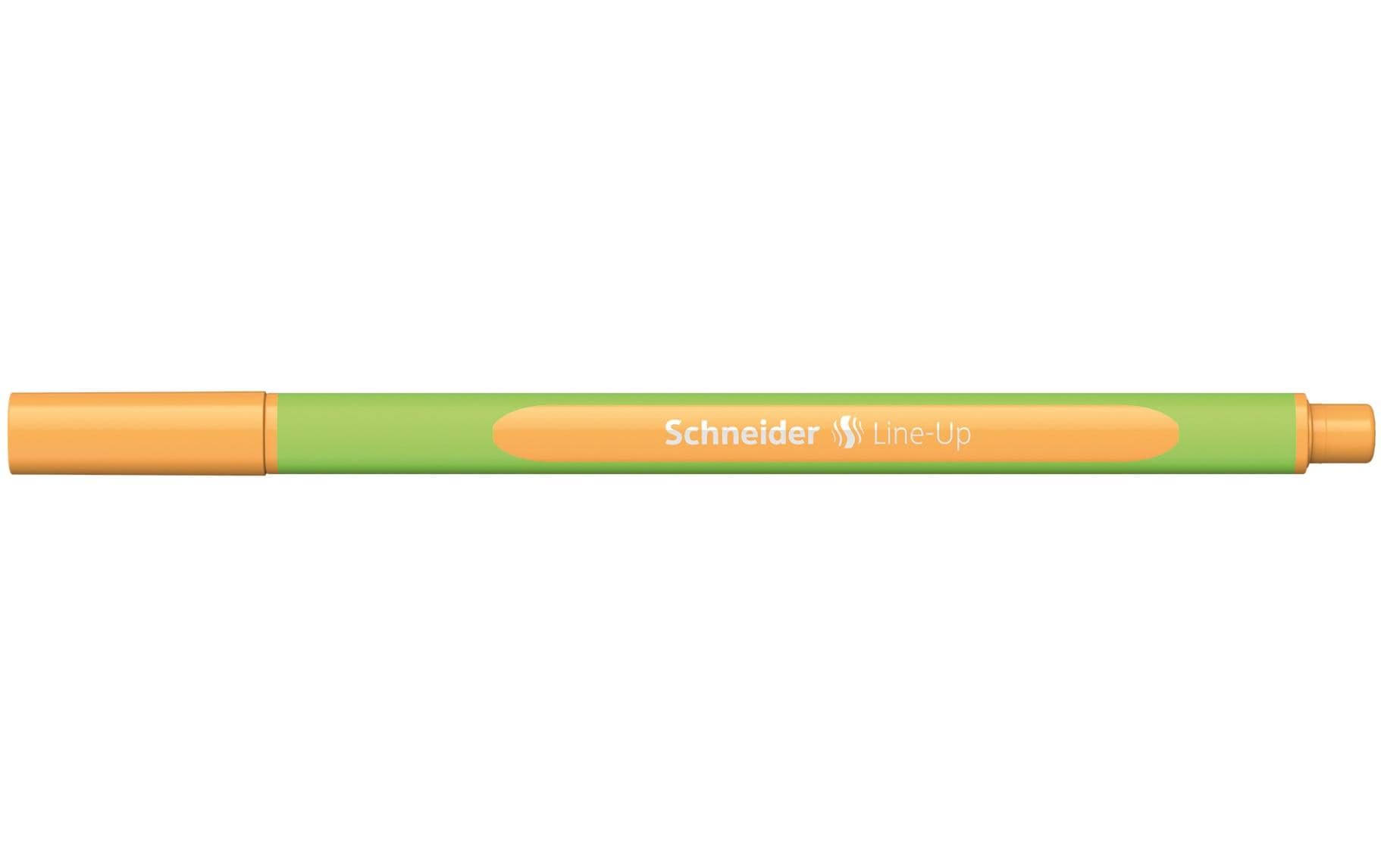 Schneider Line-Up 0.4 mm, Neonorange, 10 Stück