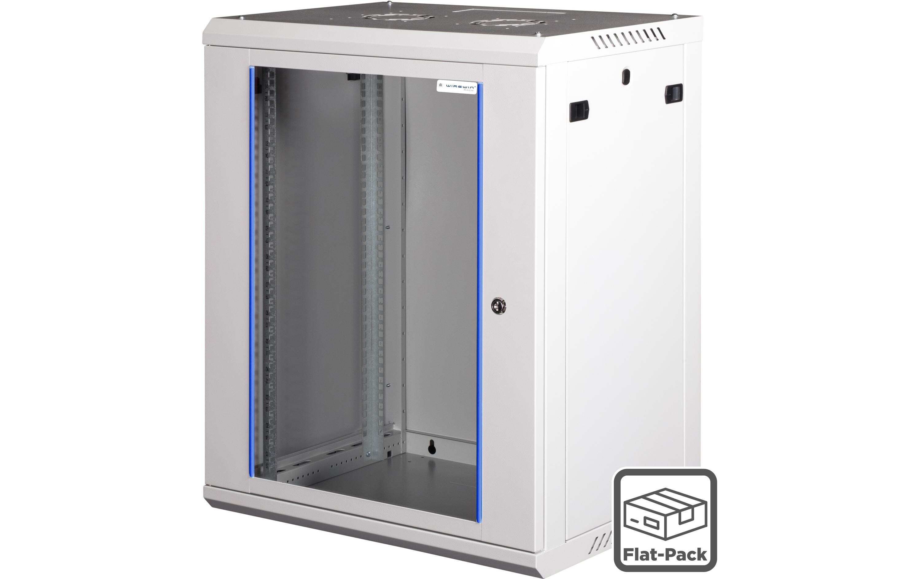 Wirewin Wandschrank 600X450X9U Pro 3rd Gen 19 / 9HE / Flat-Pack Wirewin Wandschrank 600X450X9U Pro 3rd Gen 19 / 9HE / Flat-Pack