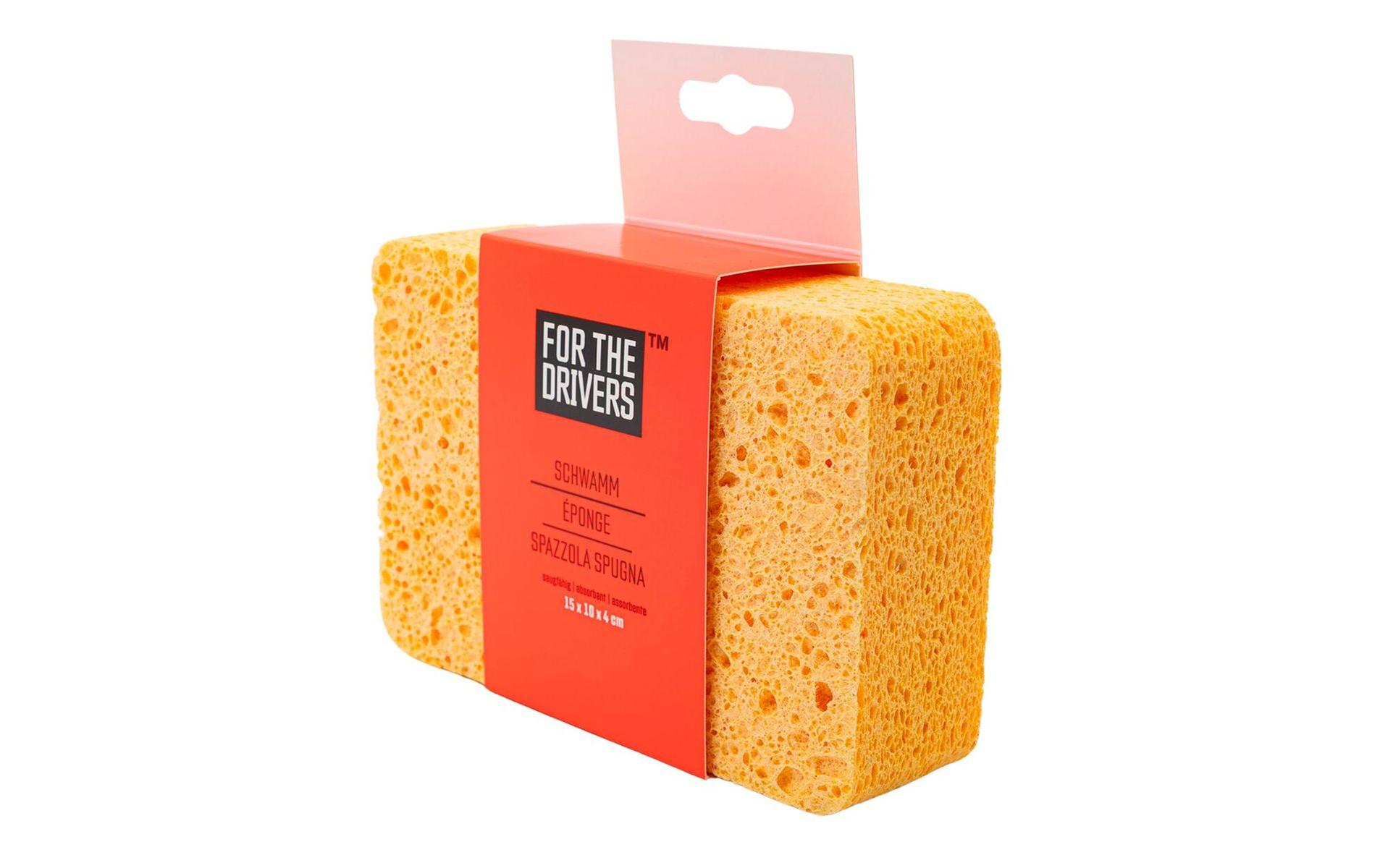 For The Drivers Schwamm gross, gelb