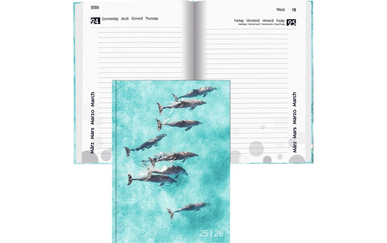 Biella Schüleragenda Mydiary Animal 25/26 FSC, 1T/1S, 12 x 16.5 cm Biella Schüleragenda Mydiary Animal 25/26 FSC, 1T/1S, 12 x 16.5 cm