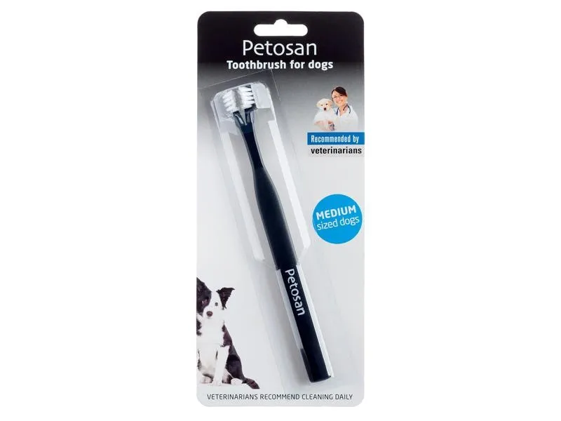 Petosan Hunde-Zahnbürste für Hunde, M Petosan Hunde-Zahnbürste für Hunde, M