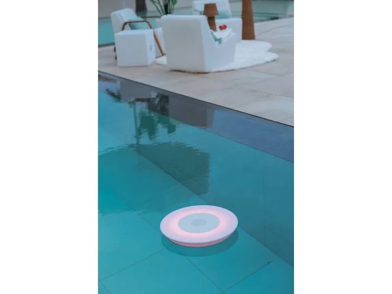 new Garden Kabelloser Schwimmbadlautsprecher Play Disk 40