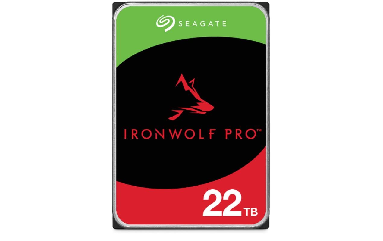 Seagate Harddisk IronWolf Pro 3.5 SATA 22 TB