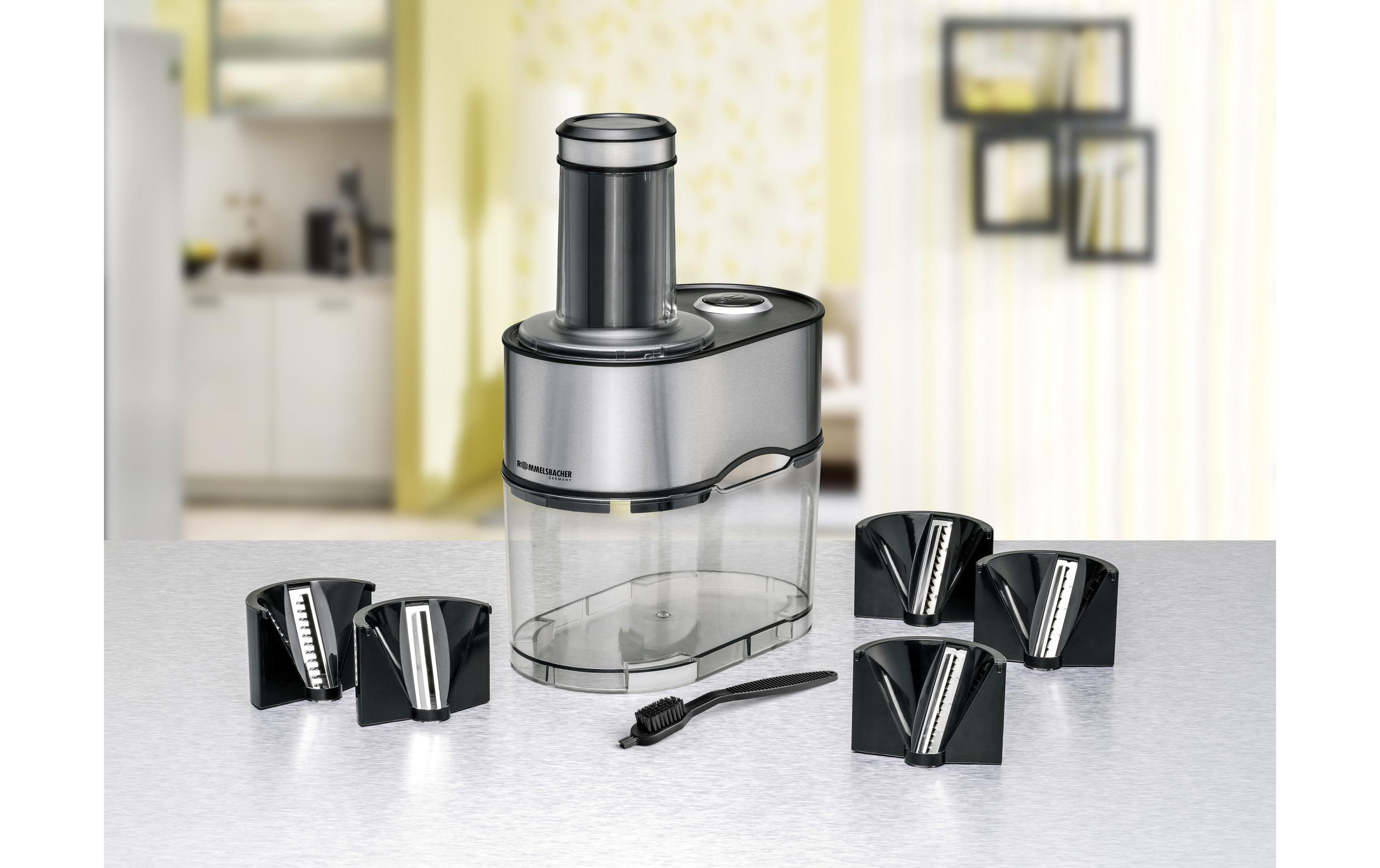 Rommelsbacher Spiralschneider EGS 80 Gnudel Schwarz/Silber