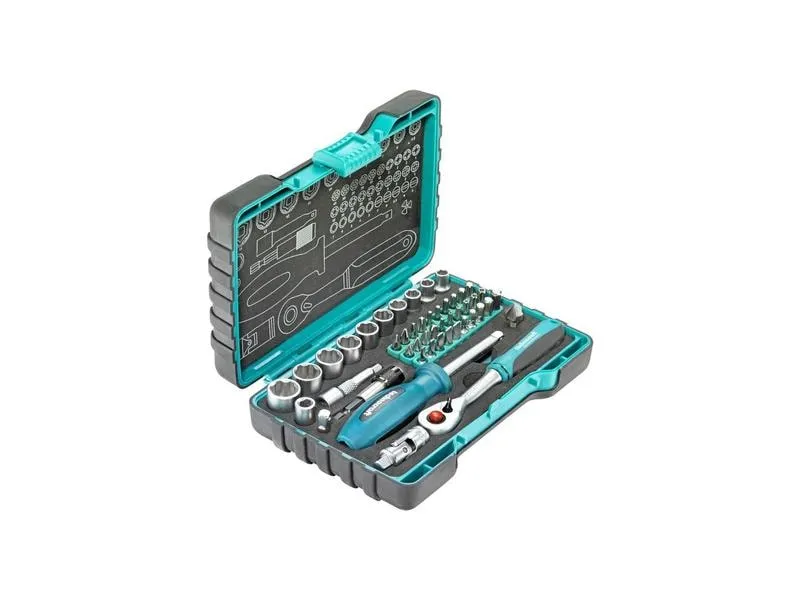 Technocraft Steckschlüssel-Set 1/4 48-Teilig