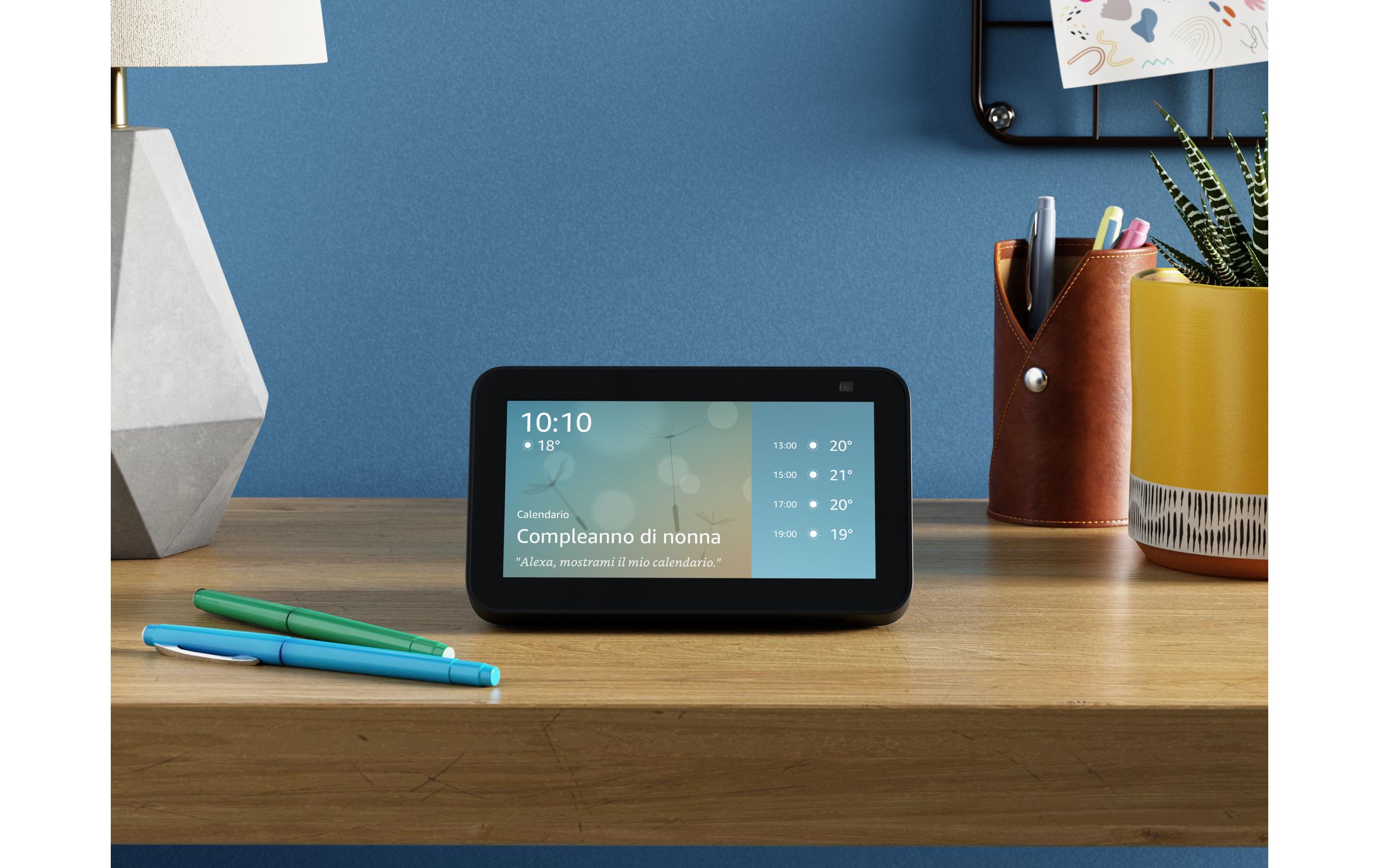 Amazon Echo Show 5 (2. Generation, 2021) Schwarz