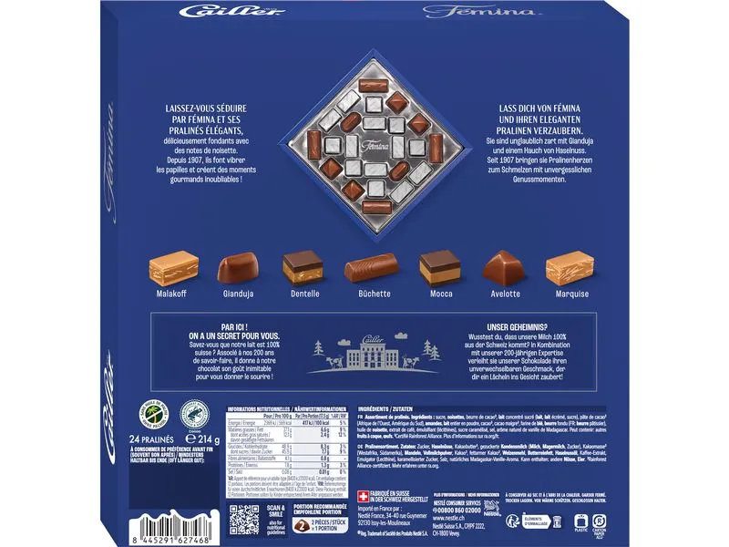 Cailler Pralinen Fémina 214 g