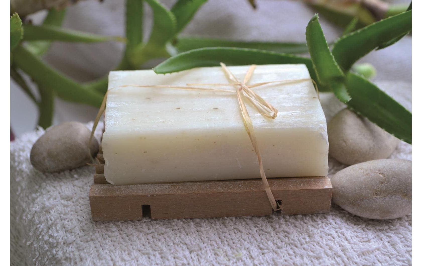 Glorex Glycerinseife Öko mit Aloe Vera 500 g, Opak