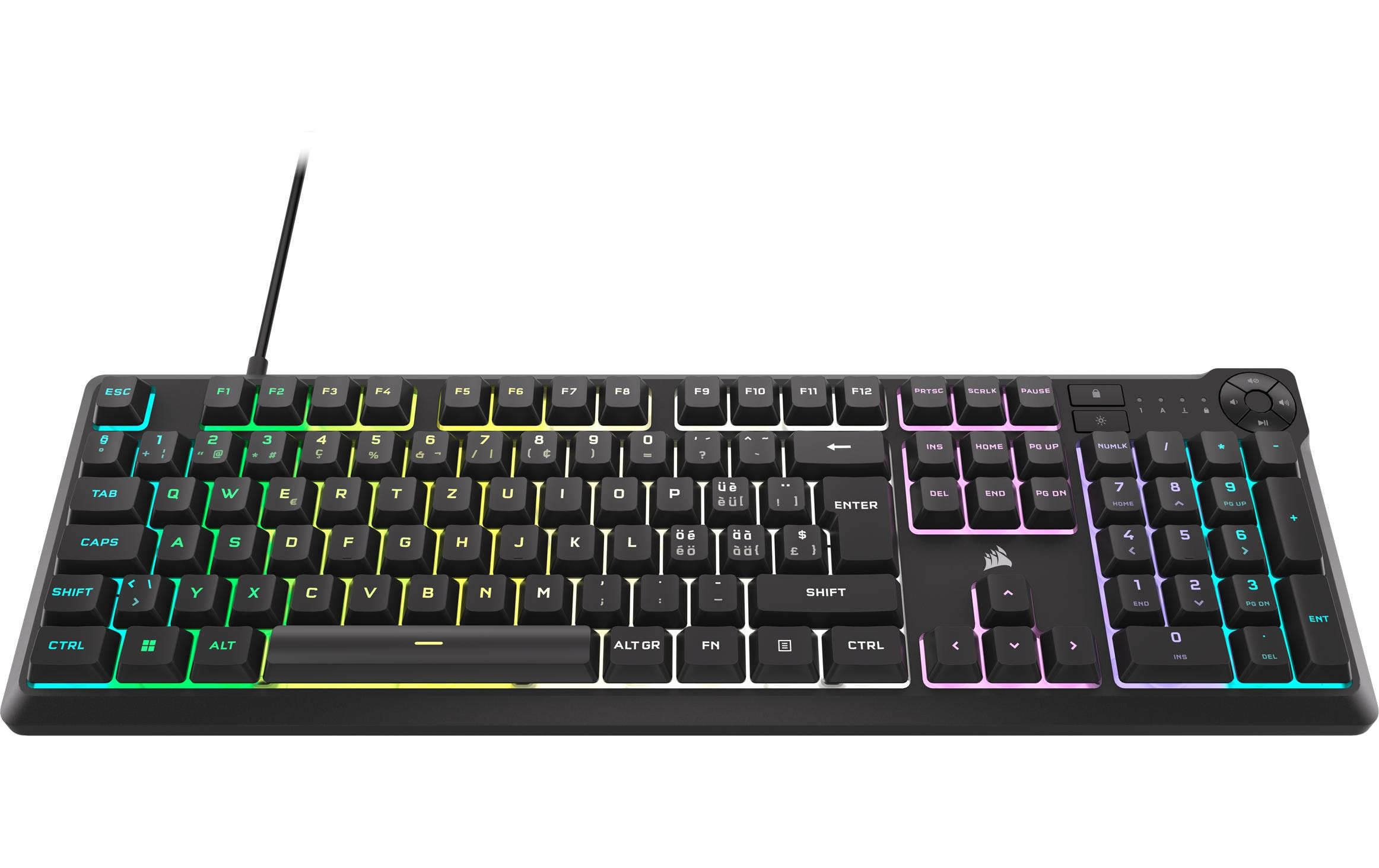 Corsair Gaming-Tastatur K55 CORE RGB Corsair Gaming-Tastatur K55 CORE RGB