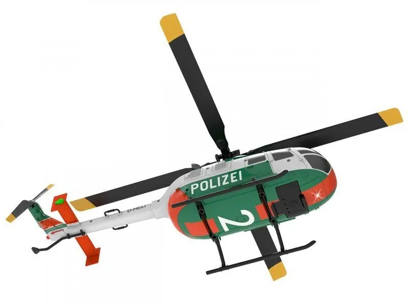 FliteZone Helikopter Bo105, Polizei 4-Kanal, 6G, RTF FliteZone Helikopter Bo105, Polizei 4-Kanal, 6G, RTF