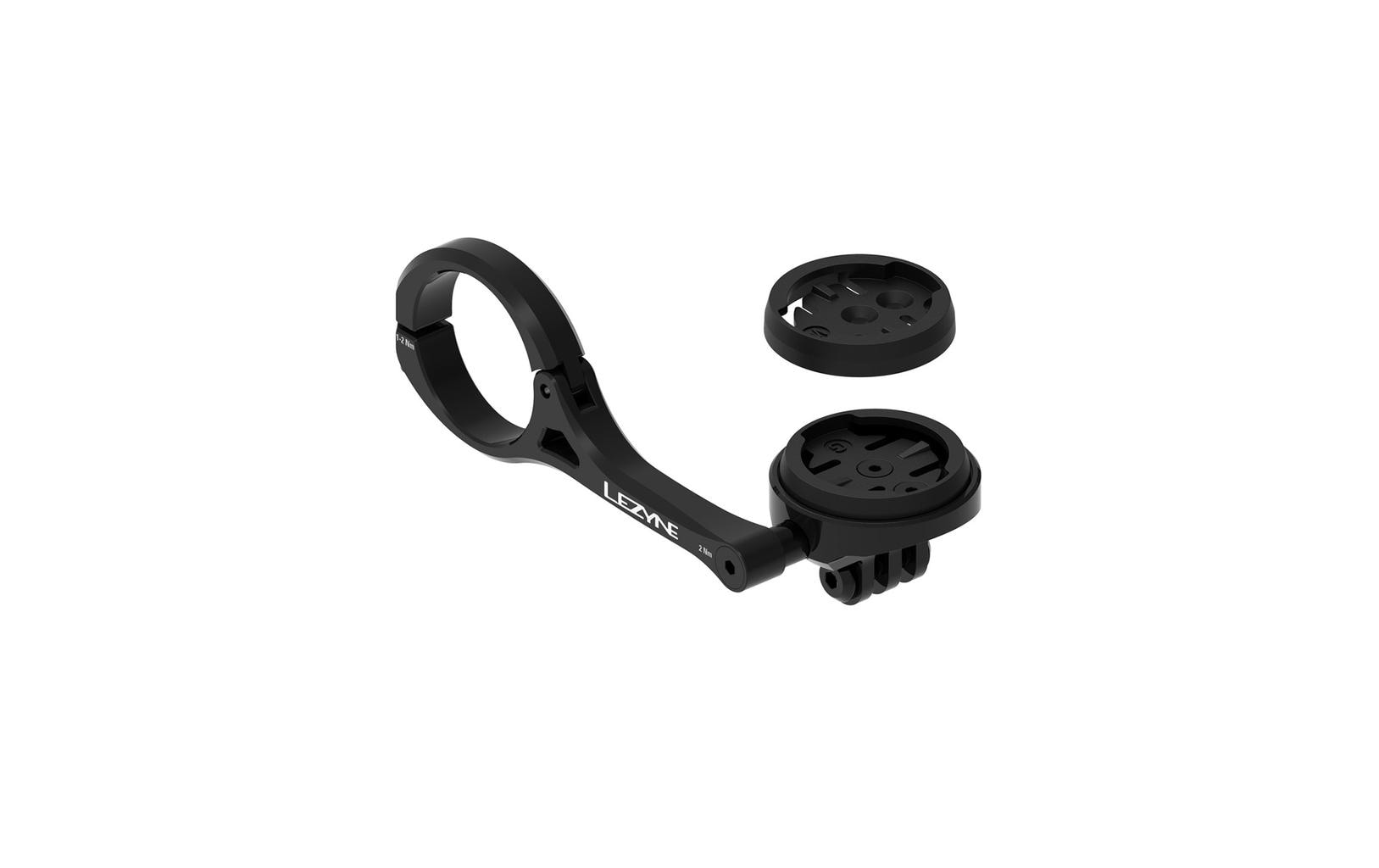 Lezyne Halterung Garmin/Wahoo GPS Forward Mount With Gopro