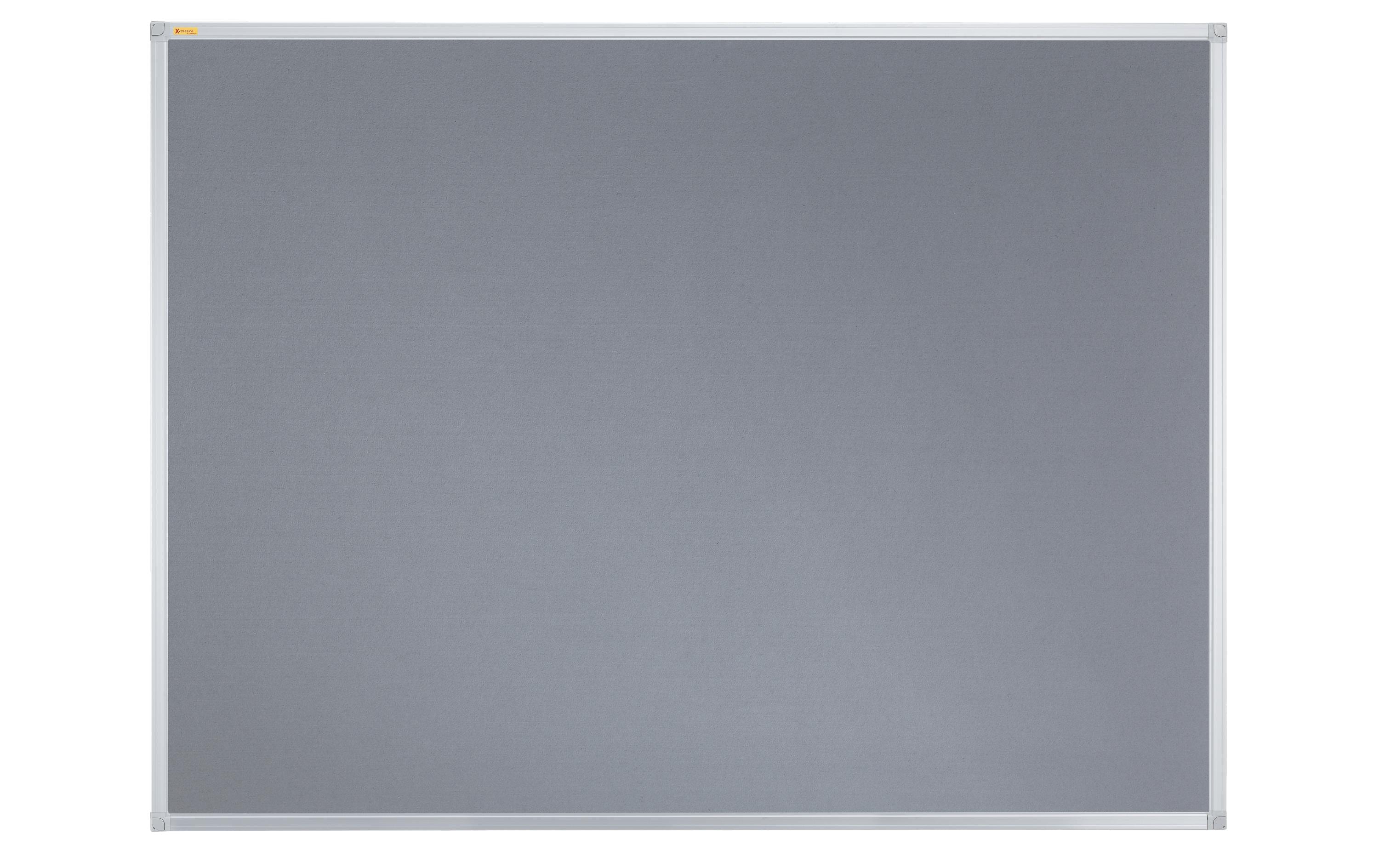 Franken Pinnwand X-tra!Line 90 cm x 120 cm, Grau Franken Pinnwand X-tra!Line 90 cm x 120 cm, Grau