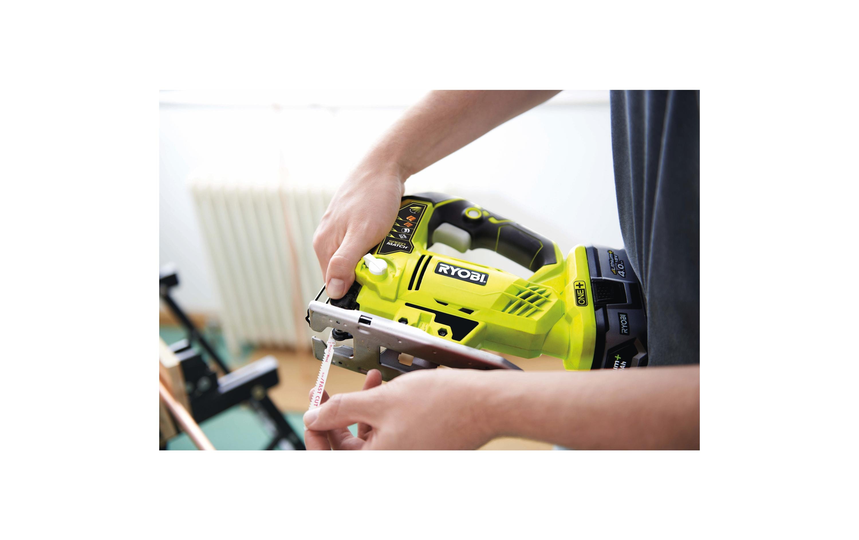 RYOBI Akku-Stichsäge R18JS-0, Solo