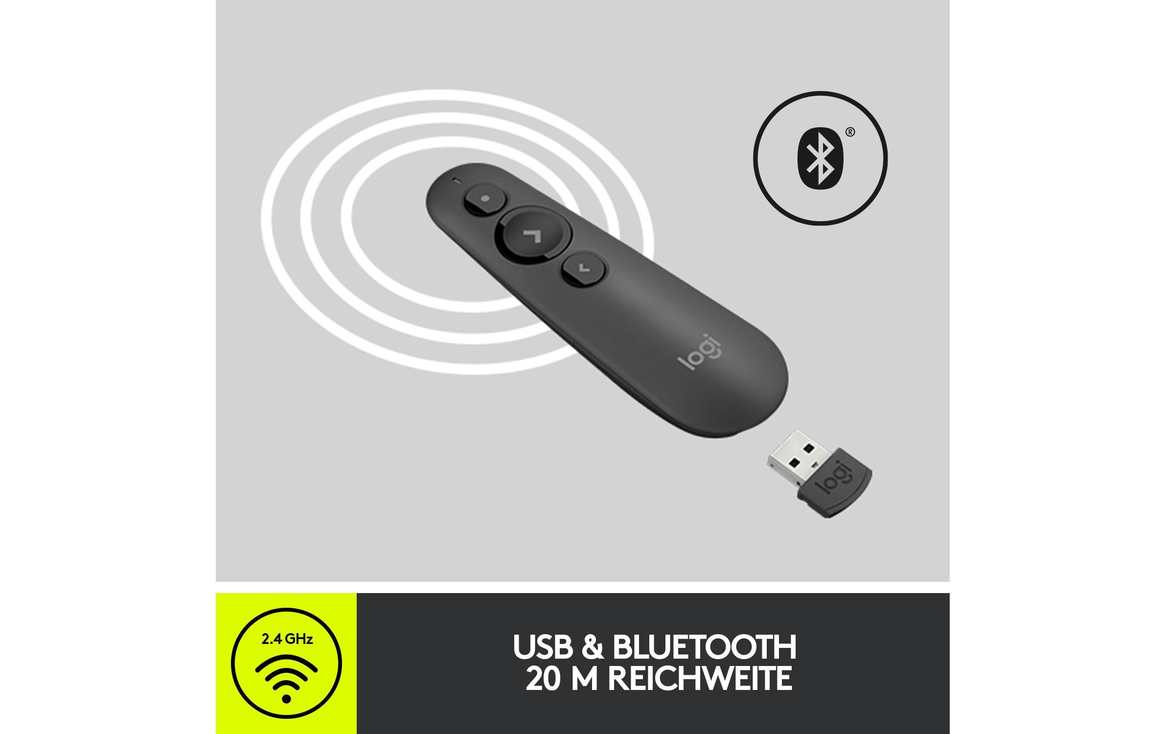 Logitech Presenter R500 s Graphite